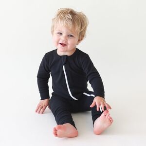 Parade Organic cotton 2-way zipper romper